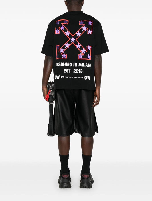 Off-White Oversize Camiseta - Black Original