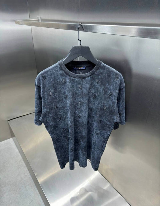 Camiseta lavada con Monograma - Black Original