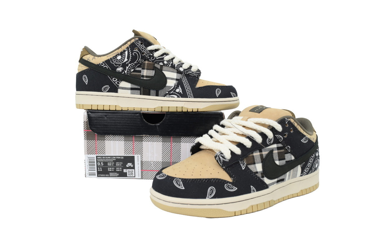 Travis Scott x SB Dunk Low QS 'Cactus Jack - Special Box - Luxuryurbanwear