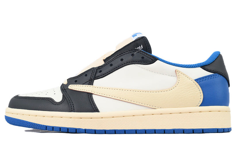 Custom Air Jordan 1 Low Fragment x T-Scott - DM7866-140 - Luxuryurbanwear