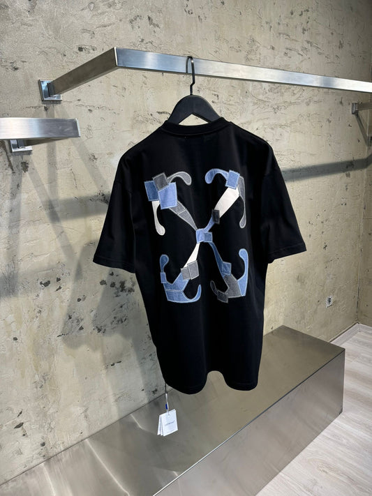 Off-White Oversize Camiseta - Black Original