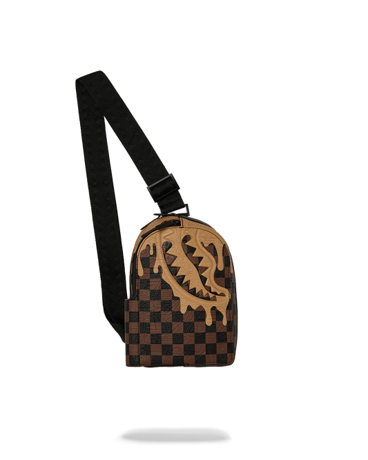 Designer Drip Effect Backpack
