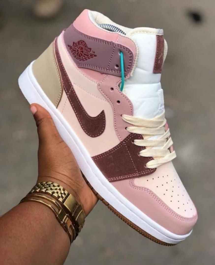 Custom Jordan 1 Mid SE Dark Pony Smoky Mauve DO7440-821 - Jordan 1 Mid Dark Pony Smoky
