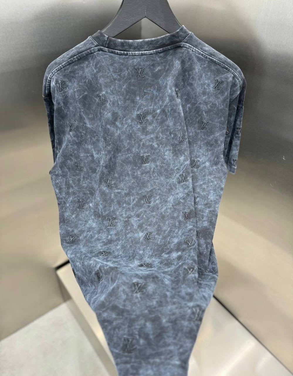 Camiseta lavada con Monograma