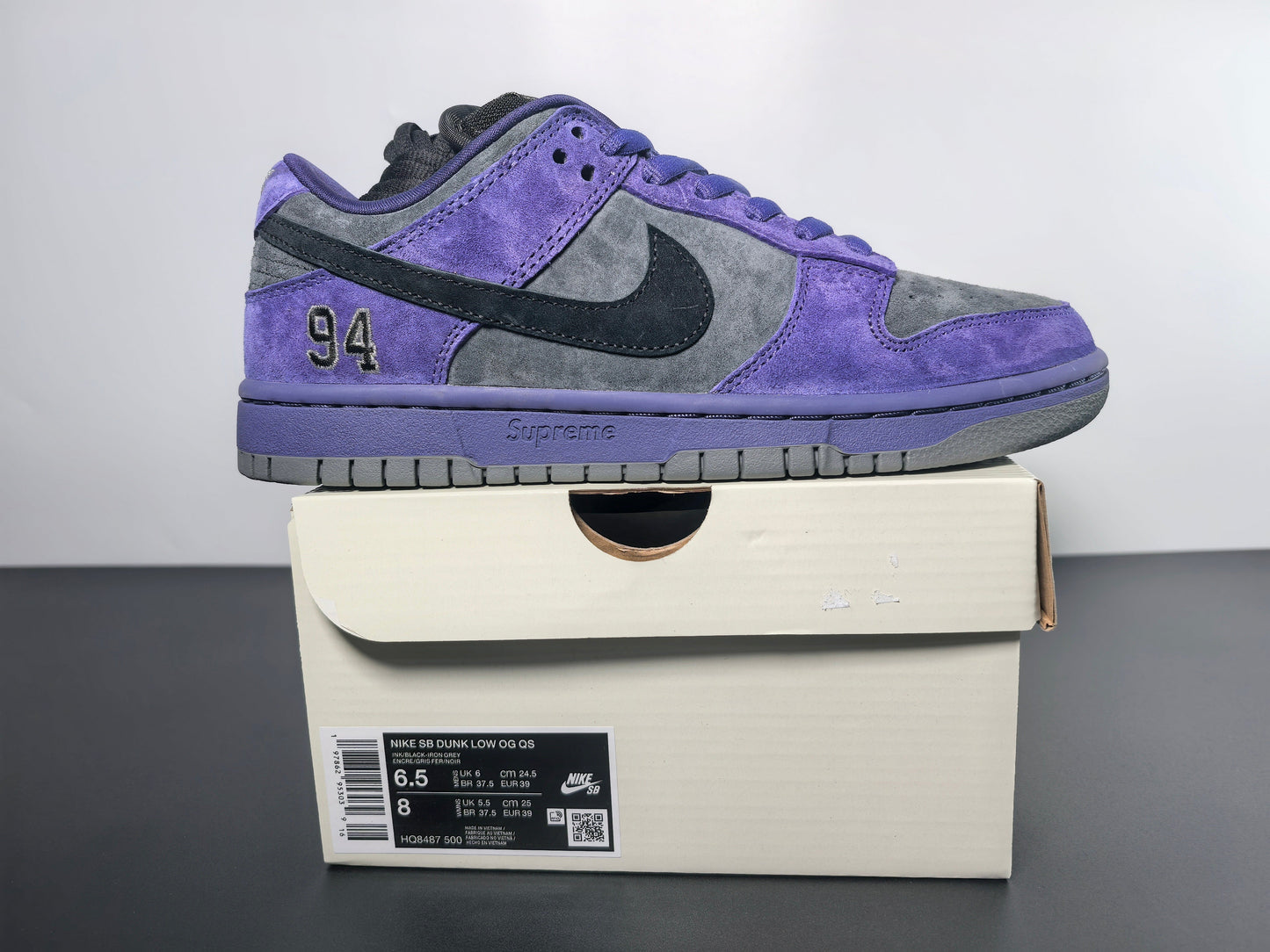 Supreme x Dunk SB LOW PRO OG QS